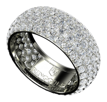 Кольцо Constante R0002_7 из белого золота с бриллиантами